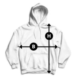 Storleksguide för klasströjor XS–4XL