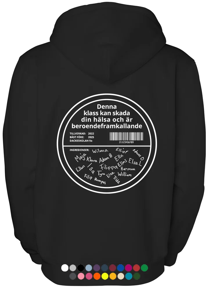Klasströja klasströjor citat - Snusdosa signaturer