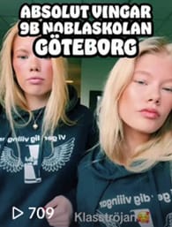 Klasströjor Tiktok klasser